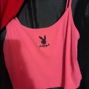 Playboy by pacsun pink tank top
